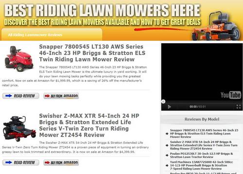 Get The Best Deals And Reviews on Riding Lawnmowers here.