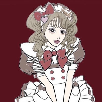 2023.2.23卒業しました♡ @athome_cafe プレミアムメイド バーガンディリボン担当、ゆりかでした🥀💋 #ゆりかむ界隈