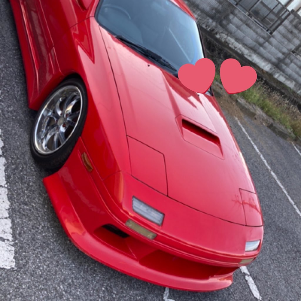 SAVANNA RX-7/ FC3S /平成元年式(‘89) /赤 /鉄ボンネット/ロータリー初心者です…お手柔らかにお願いします/