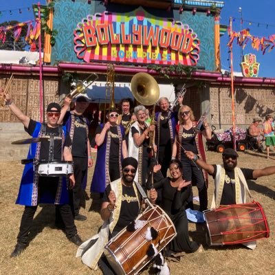 Europe's pioneering Indian-style brass band; performing in UK, Europe and India. Twice nominated for Songlines World Music Awards.