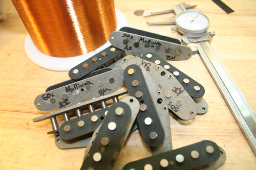 Mullinax Pickups makes handmade guitar pickups in Atlanta, Ga