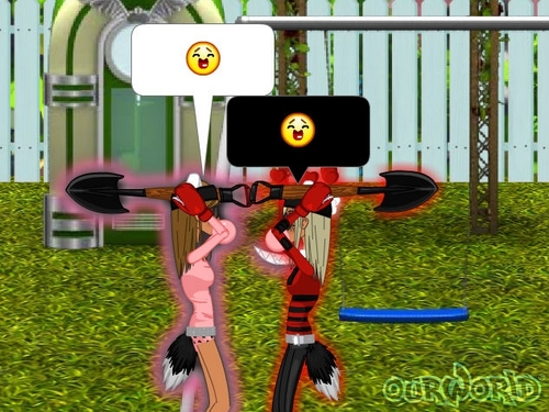 I love ourworld play on it everyday i support my bff's thy are fuzzy3lmo  the bitach 8D and jakeeyx3 my bf :D  And iemilyx3