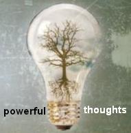 Writer. Known for using the phrase powerful thoughts.
