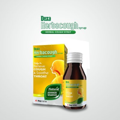 Herbacough is a healthy herbal medicine designed to fight against cough. Packed with nature's power, it defeats cough and sore throat fast