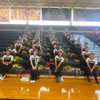 We are the JV drill team at Garland High School