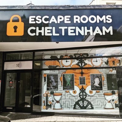 52 Winchcombe St - the home of Escape Rooms Cheltenham and Eat Sleep Axe urban axe throwing