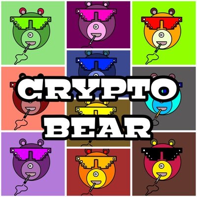 Hey I'm creating my new collection of #NFT #CRYPTOBEAR which will be available for purchase on #OPENSEA the link is in bio