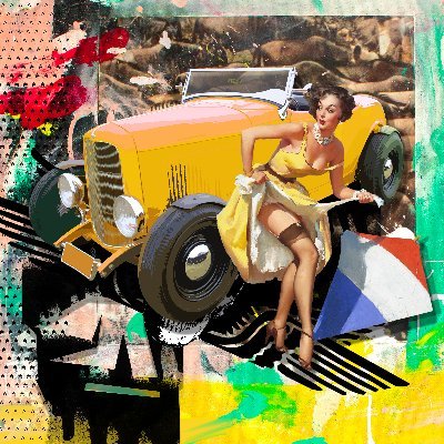 Artworks by @0ldgranpa feat. Vintage 1950s pin-ups by Peter Driben  | Over $10k USD in charitable donations |  https://t.co/NV4KX6aiV5