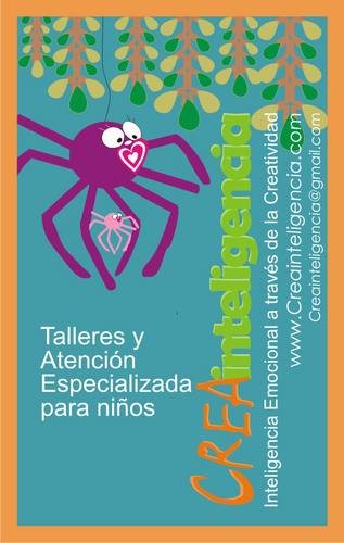 Inteligencia Emocional a través de la Creatividad.
Nuestro grupo en Facebook: Creainteligencia
creainteligencia@gmail.com