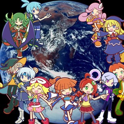 Puyo Puyo characters in places they shouldn’t beさんのプロフィール画像