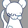 Obsideye's profile picture. Just your average mouse-snake creature PNGTuber with very cute aesthetics and nothing sus at all.