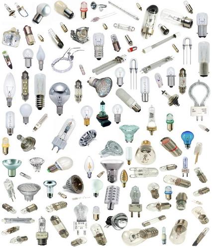 Handel in alle soorten lampen, powerledlampen, halogeenlampen, (sub)-miniatuurlampen etc.