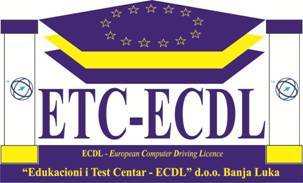 etcecdl's profile picture. Edukacioni i Test Centar ECDL d.o.o. je najreprezentativniji centar u Banja Luci i Republici Srpskoj koji se bavi obukom kandidata prema ECDL standardu.