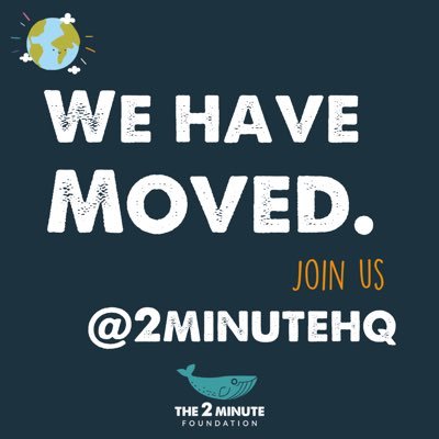 We’ve had a name change to include all our campaigns! Follow & tag @2MinuteHQ for your #2MinuteBeachClean #2MinuteLitterPick #2MinuteSolution