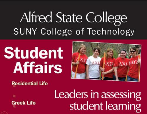 Student Affairs Division at Alfred State - SUNY College of Tech. Run by @Spencerpv
