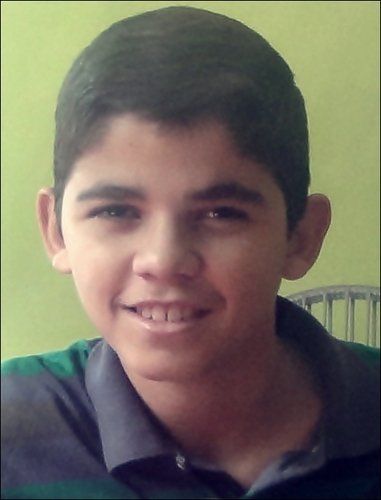 14 anos, pau-ferrence, nordestino, simpático, legal, verdadeiro, estudioso & muito carinhoso.