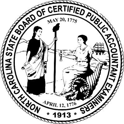 Official account of the NC Bd of Certified Public Accountant Examiners. Posts may not reflect the opinion of Bd Members & aren't binding on the Board.