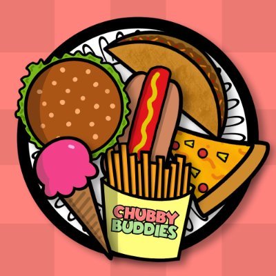 For the degens who love food. Chubby Buddies are the foodie friends you wished you had. IRL Utility. https://t.co/qGB1eICRtL