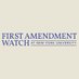 First Amendment Watch (@FirstAmendWatch) Twitter profile photo