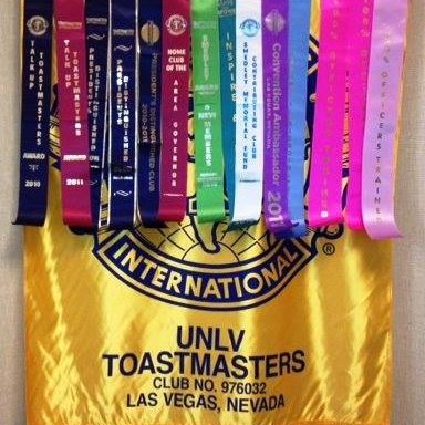 Need to practice for a job interview, give a speech for a communications class, or get over your fear of public speaking? Then UNLV Toastmasters is for you!
