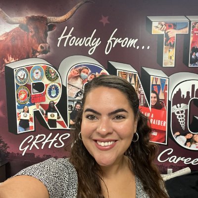 Francheska Arias, College and Career Facilitator at George Ranch High School IG: @theranch_ccmr