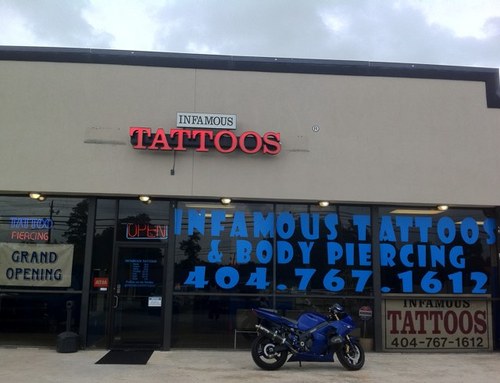 One of the most successful Tattoo and Body Piercing companies in Atlanta Ga. With over 13 years in the game we must be doing something right.