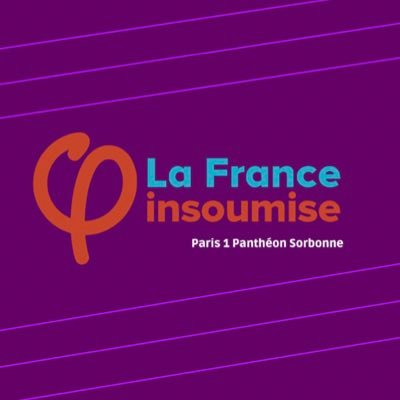 Compte officiel du premier groupe d’action France Insoumise composé uniquement d’étudiant.e.s de l’Université Paris 1 Panthéon Sorbonne