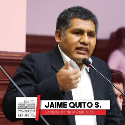 Congresista de la República del Perú. Político.
