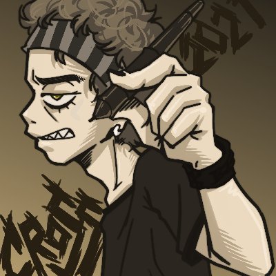 crosz_zzz's profile picture. -Digital artist 
-Mexican 
-lvl 22 
-he/him
-fandoms pedorros pero bonitos 💖✨