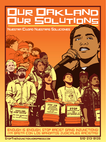 StopInjunctions's profile picture. We are a diverse group of concerned community members fighting gang injunctions in Oakland.  Our Oakland, Our Solutions!