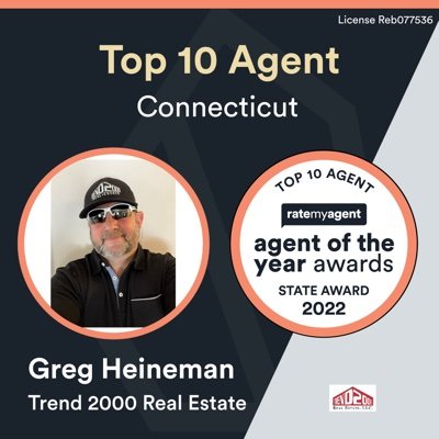 Greg Heineman is the Broker/Owner of Trend 2000 Real Estate all aspects of real estate servicing CT. & MA. since 1994. 1-877-TREND-2000 OR
860-841-1199
