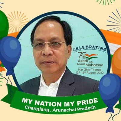 Minister, Urban Development, Municipal Administration & Govt. Estates, Civil Supplies & Consumer Affairs, Geology & Mining, Arunachal Pradesh.