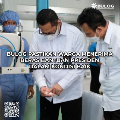 Perum BULOG 
Adalah Perusahaan yang bergerak dibidang Logistik Pangan
dengan Tugas Stabilisasi Harga Pangan Pokok