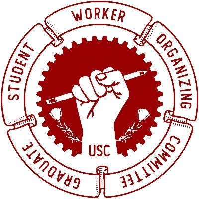 We are the 3,200+ Graduate Student Workers of @USC, fighting arm-in-arm for a fair, livable wage and a just workplace.