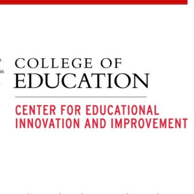 Center for Educational Innovation and Improvement at the University of Maryland at @UMDCollegeofEd #EdTerps 
Director: @SegunEu