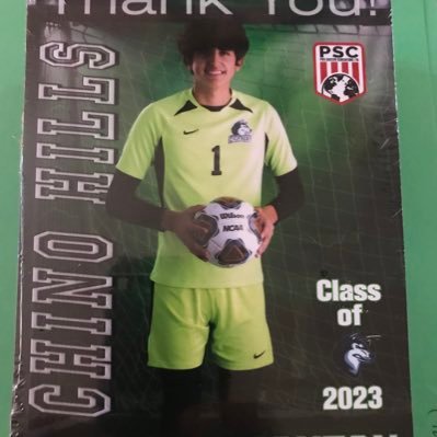 I'm a scholar athlete in soccer based in Southern California at Chino Hills High School, class of 2023 and PSC Academy.
