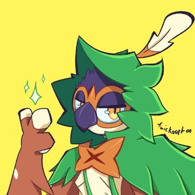 A Decidueye in the Unite circuit! Training to be a Master! Leader of Team #Enferno