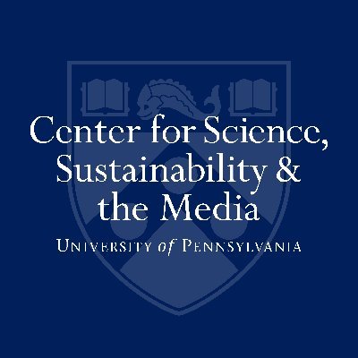 Penn Center for Science, Sustainability, and the Media focuses on challenges and opportunities in communicating climate and environmental sustainability.