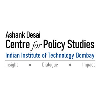 The official Twitter handle of the Ashank Desai Centre for Policy Studies at IIT Bombay