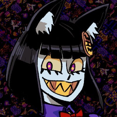 25|She/her| An animatronic cat girl that gambles for souls | ENVtuber | pfp by @WesKDance | Banner by @PumpkinSynth | Throne: https://t.co/hf6qxpRCIh