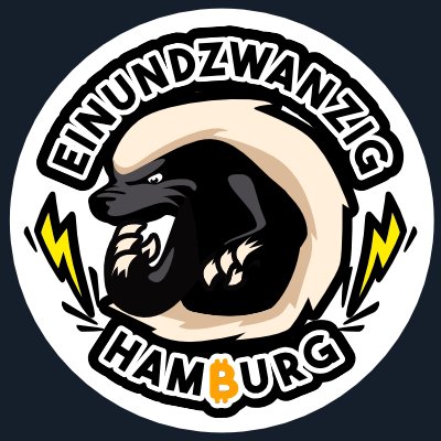 EinundzwanzigHH's profile picture. GM - ₿itcoin only Meetup Hamburg #Club137