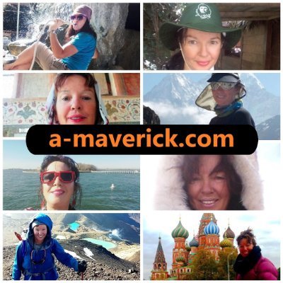 I am not just a traveller but a writer, journalist and adventurer! Author of 18 books and 300 blog posts on my website and A Maverick Traveller  on https://t.co/8h5MI0dUnf.