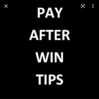 Get your daily tips are available with pay before,,stop doubting and force on your dream ,100% guaranteed.... DM now 
+1 (541) 417-8762)