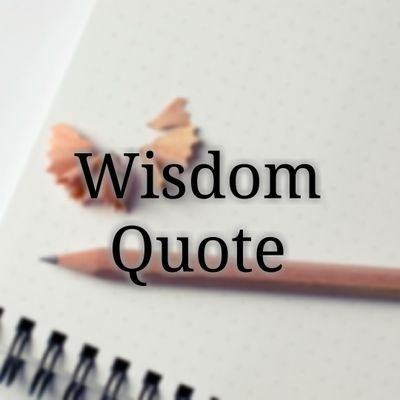 🌹Wisdom Quote🌹

Youtube : https://t.co/FrgET87rTE
