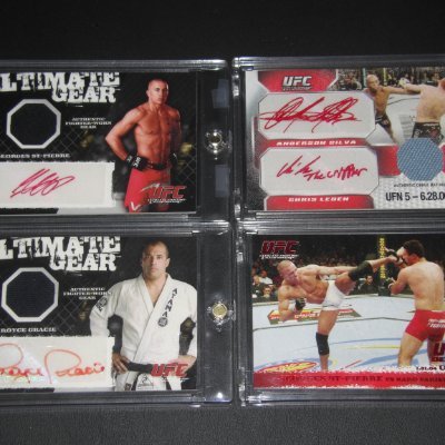 Collector and Promoter of Rare UFC trading cards since they started being made in 2009