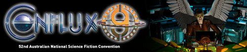 This is the Twitter account of Conflux 9, the 52 Australian National Science Fiction Convention, to be held in Canberra April 25 2013.