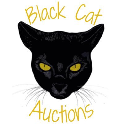 Black Cat Auctions is here for your card and collectible auction needs. Weekly Tuesday Auctions. Contact us at info@black-cat-auctions.com for consignments.