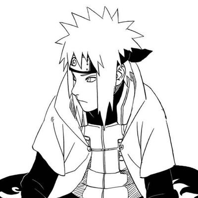 Como Desenhar Minato Namikaze (Quarto Hokage) Desenha fácil 