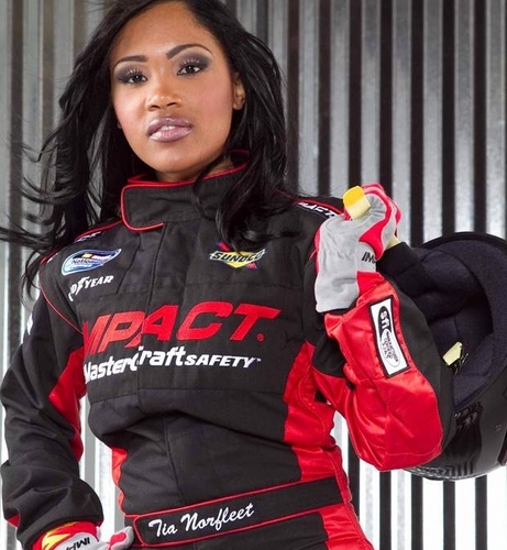 The 1st and only African American woman to be licensed by NASCAR & ARCA🏎🏁 #APedalPusha