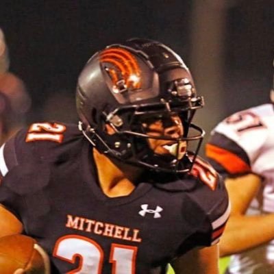 Mitchell Public Schools/ Class 2024/ Rb+ILB/ Height (6ft) Weight (225lbs) / GPA (3.9) / Phone # (308-765-1184) / Email (caelpeters12@gmail.com)